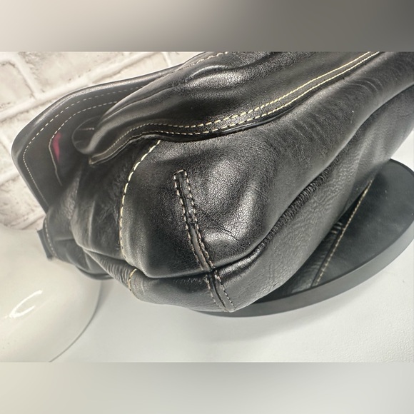 COACH Ali 65TH Anniversary
Vacchetta Leather Shoulder Bag Black 10327 EUC - Picture 10 of 14